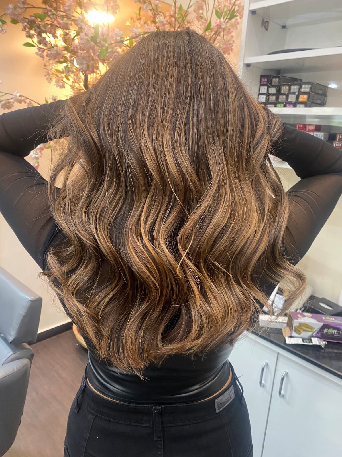 Hair color at Wisteria Salon